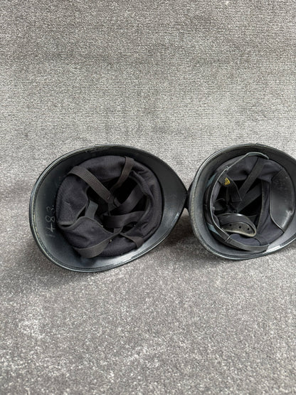 Ex Police Bobby Helmet x3 Custodian Helmet Job Lot Film Display Theatre