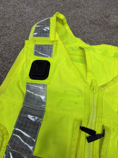 Ex Police Hi Vis Equipment Tac Vest Utility Vest & Pouches Model 774 Patrol SIA Security Grd B