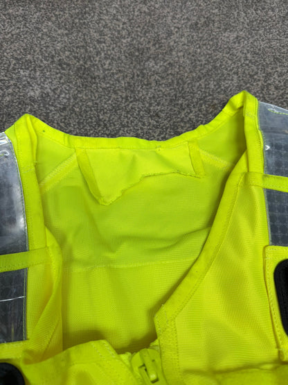 Ex Police Hi Vis Equipment Tac Vest Utility Vest & Pouches Model 774 Patrol SIA Security Grd B