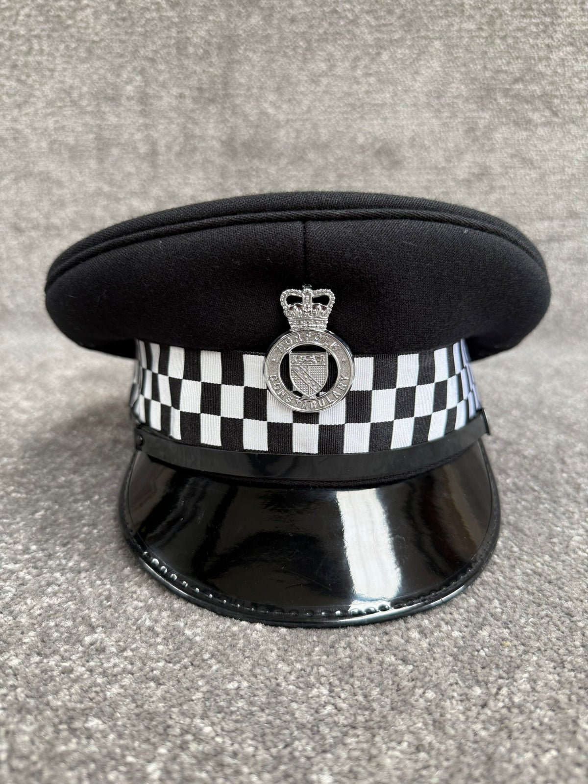 Ex Norfolk Constabulary Police Peak Cap 57cm TV / Film Uniform Collector Display