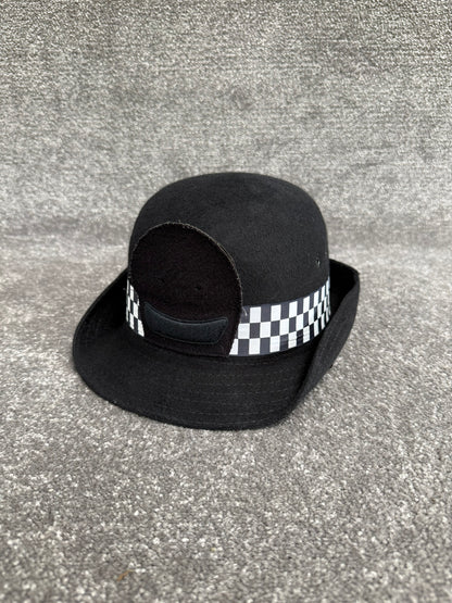 Ex Police WPC Bowler Hat Inspector Braided Rank Banded 55cm Film TV Collector Display