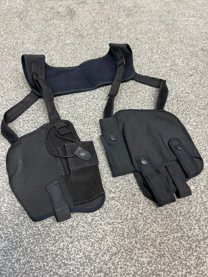 Ex Police Covert Harness Security Close Protection Radio Cuff Baton CS Pouches