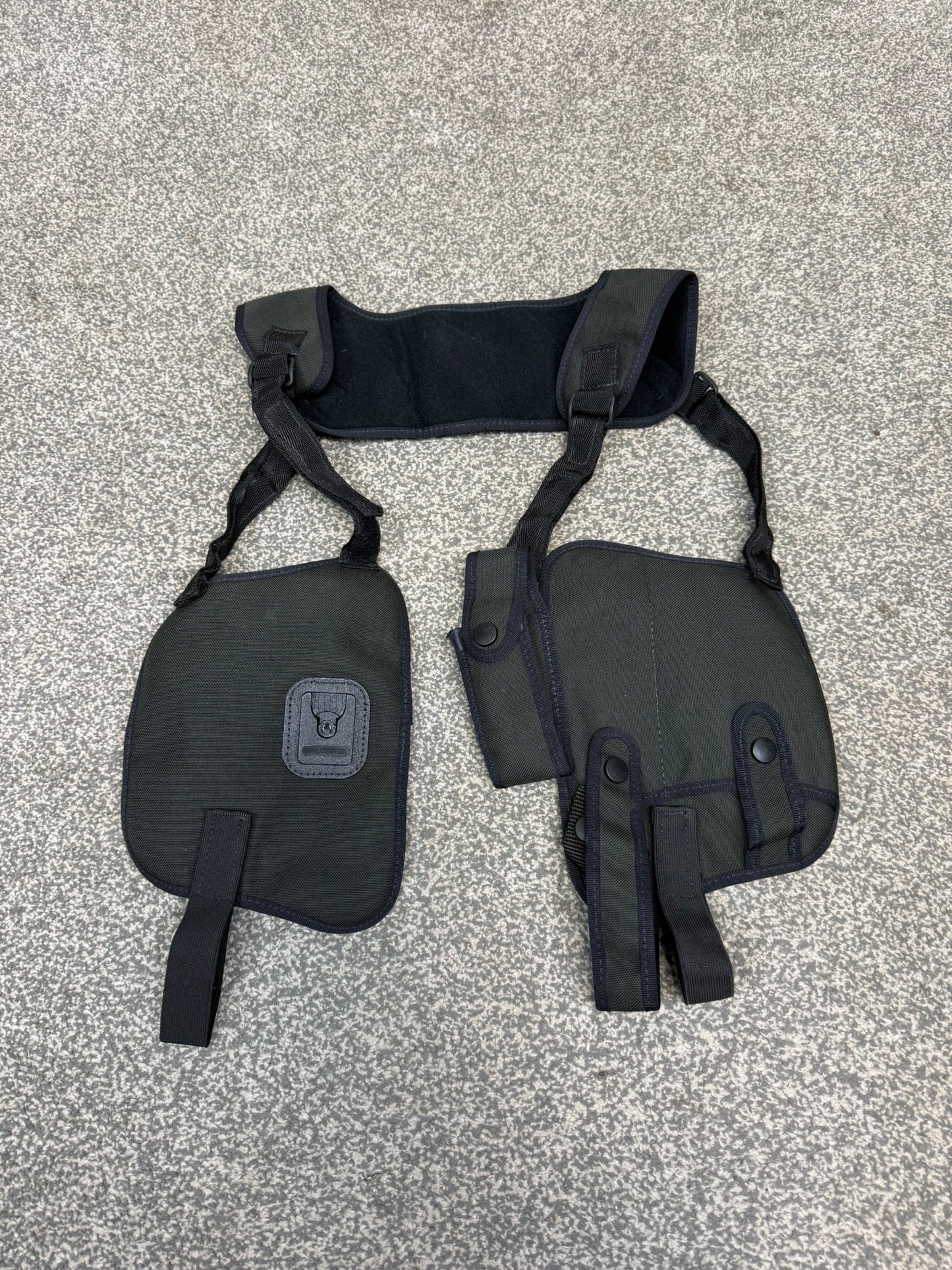 Ex Police Shoulder Harness Security Close Protection With Klickfast & Pouches