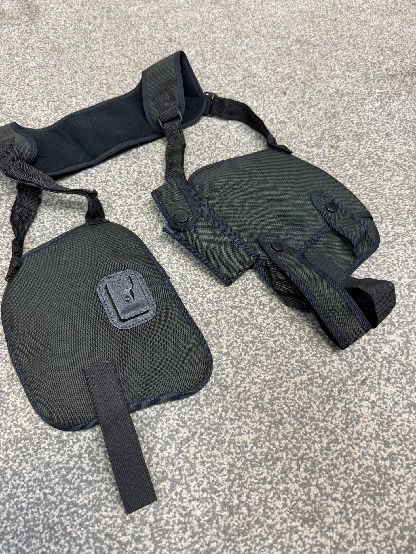 Ex Police Shoulder Harness Security Close Protection With Klickfast & Pouches