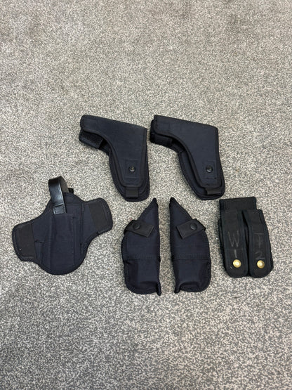 Ex Police Taser Glock Holster Job Lot Airsoft Film / Tv Uniform Prop