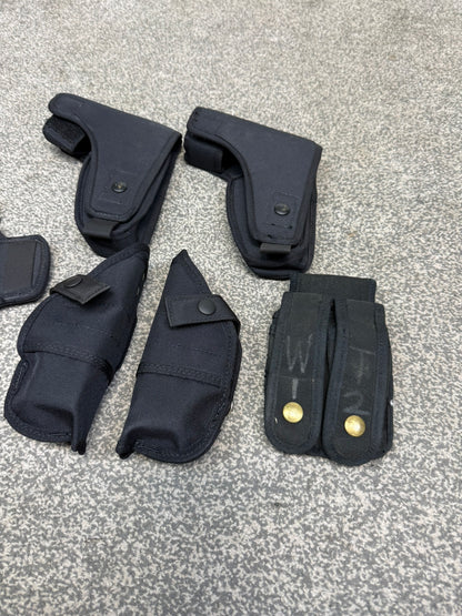 Ex Police Taser Glock Holster Job Lot Airsoft Film / Tv Uniform Prop