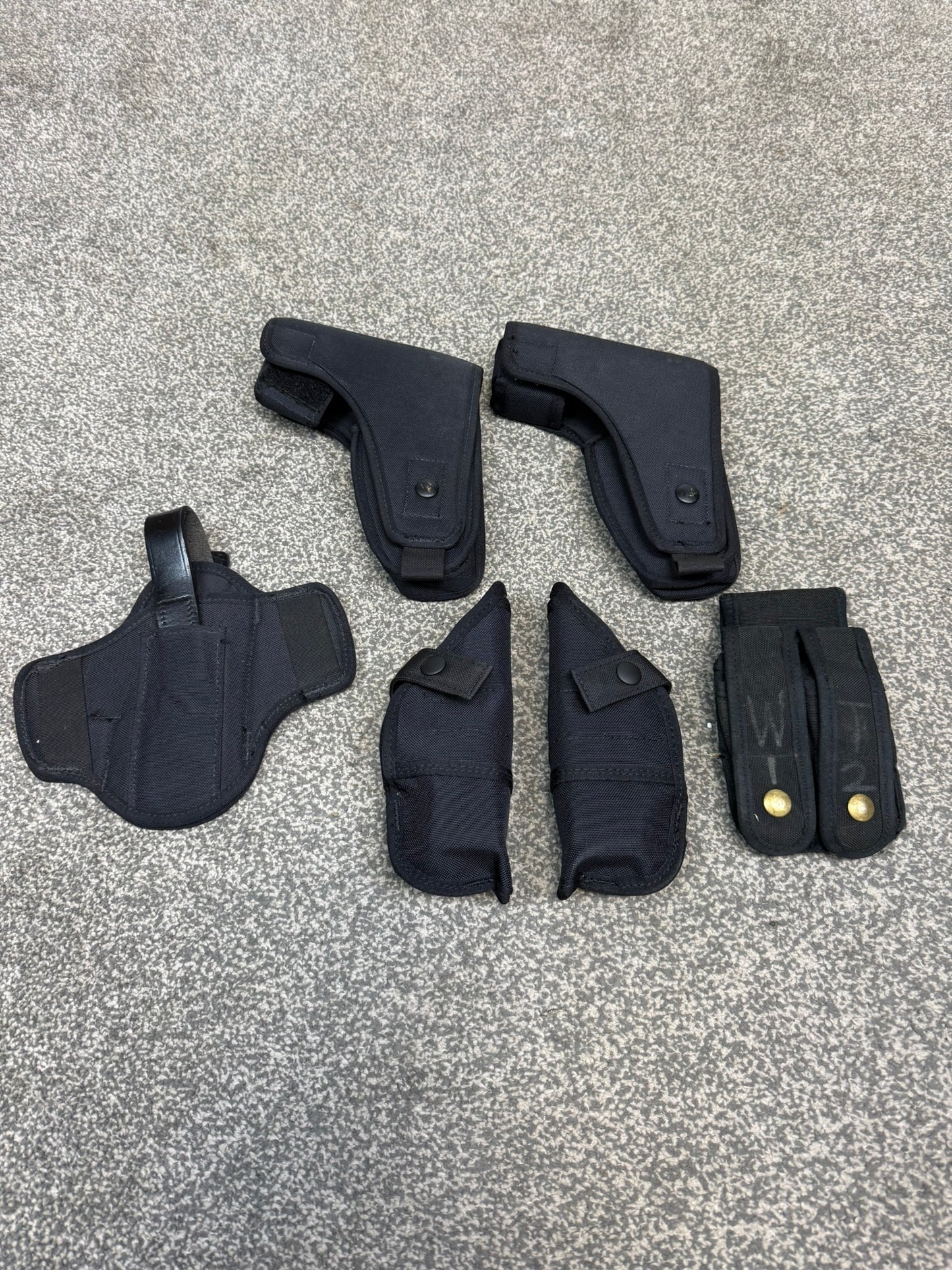 Ex Police Taser Glock Holster Job Lot Airsoft Film / Tv Uniform Prop