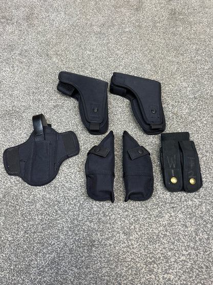 Ex Police Taser Glock Holster Job Lot Airsoft Film / Tv Uniform Prop