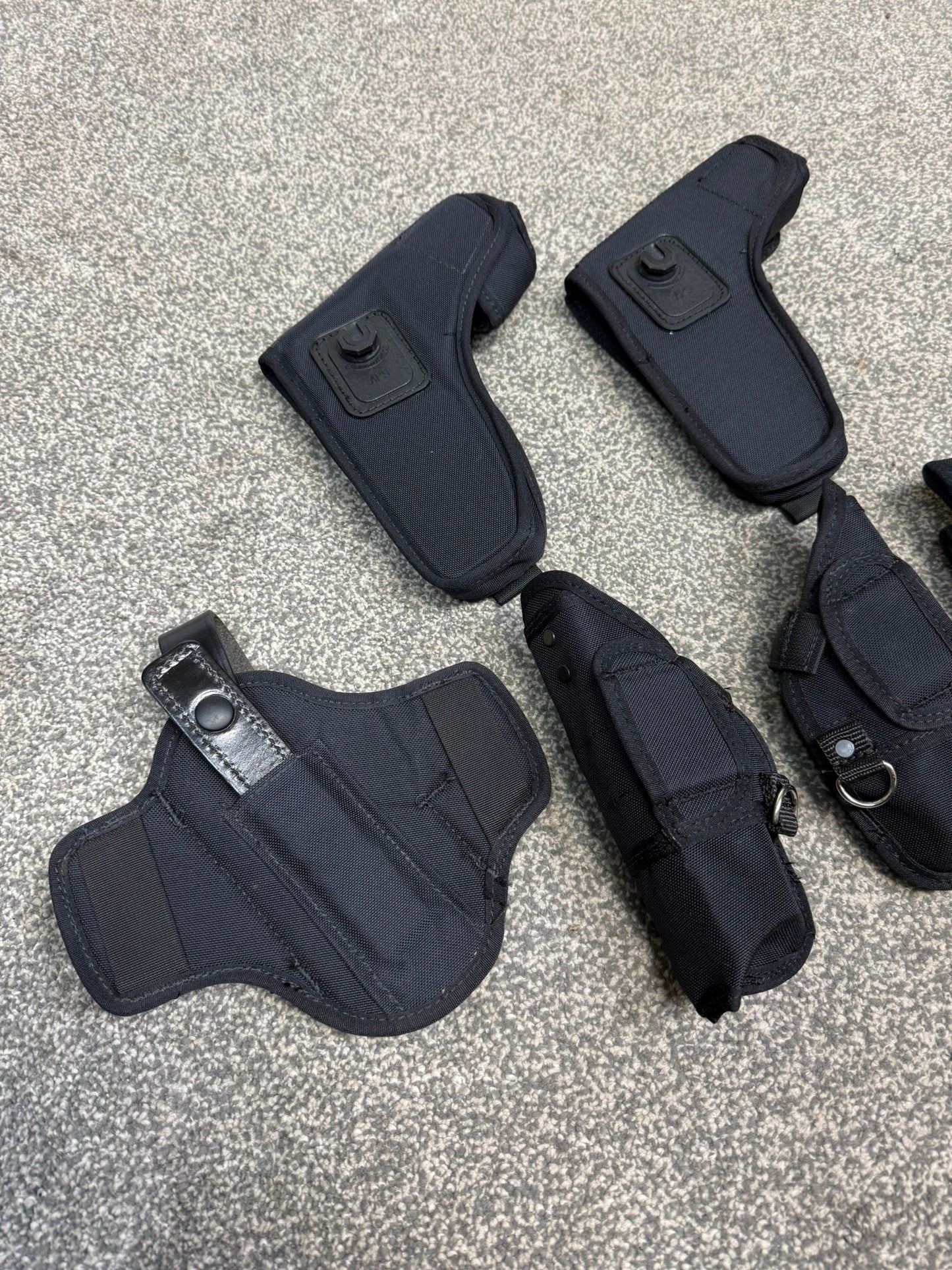 Ex Police Taser Glock Holster Job Lot Airsoft Film / Tv Uniform Prop