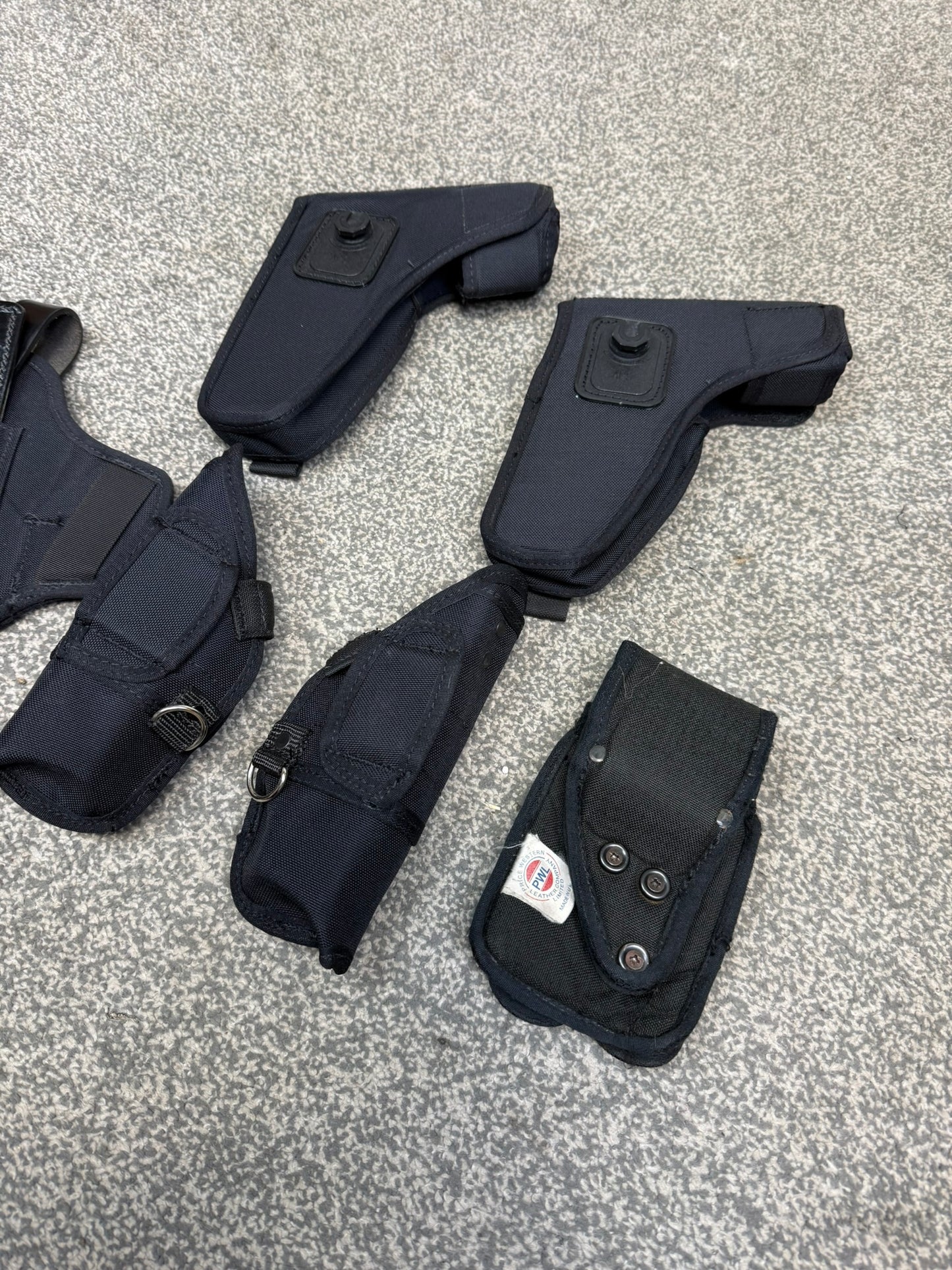 Ex Police Taser Glock Holster Job Lot Airsoft Film / Tv Uniform Prop
