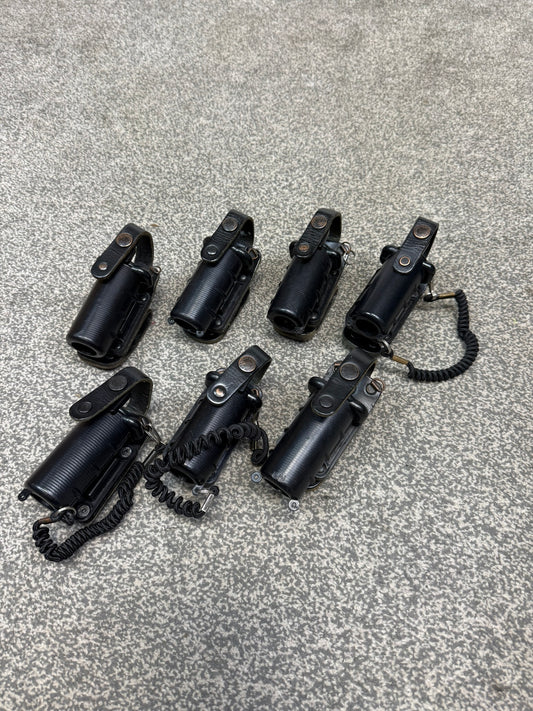 7x Ex Police Peter Jones CS Pepper Spray Holder Job Lot Bundle Security