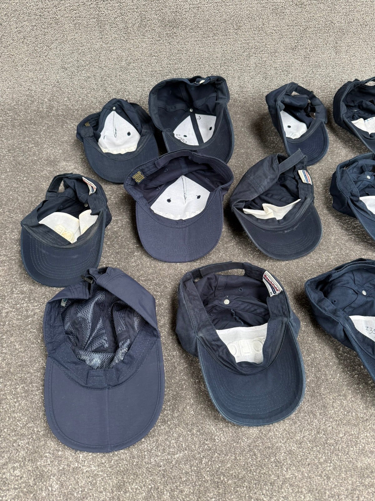 Ex Police Baseball Cap Job Lot x13 Collectors Display Film TV Uniform