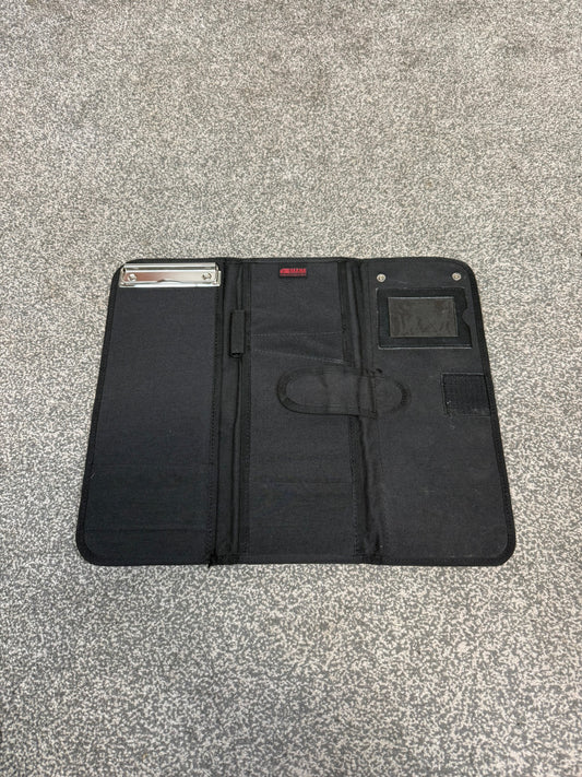Ex Police Niton Tactical Tri-Fold Clipboard Ticket Folder Organiser Patrol Document Holder