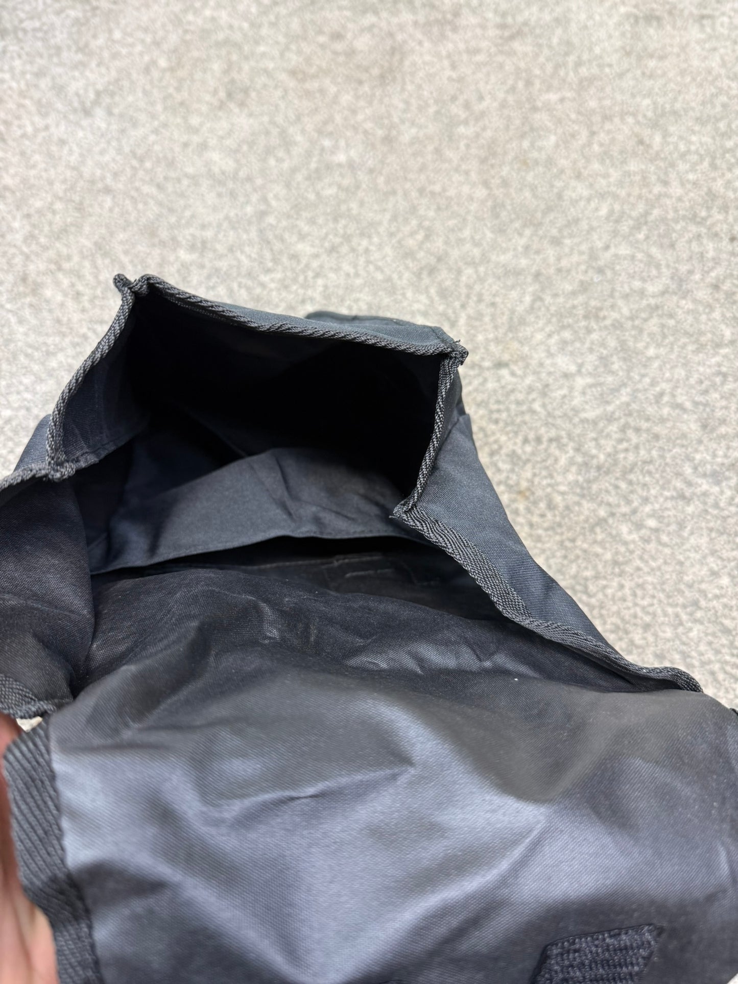 Ex Police Black Gas Mask Respirator Tactical Storage Bag Shoulder Haversack