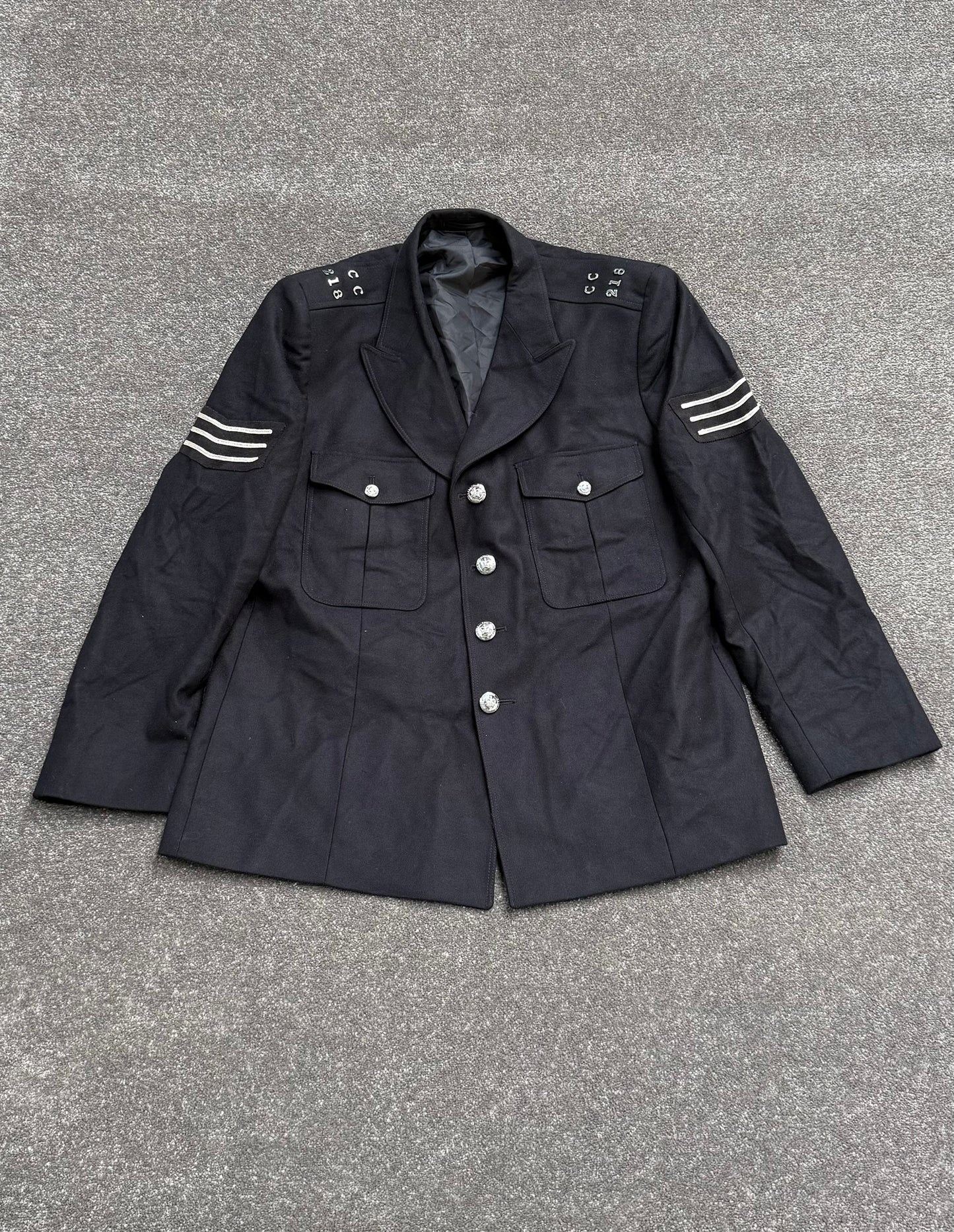 Ex Met Police Sergeant Men's Dress Tunic 45" Chest Fancy Dress Theatre Collector