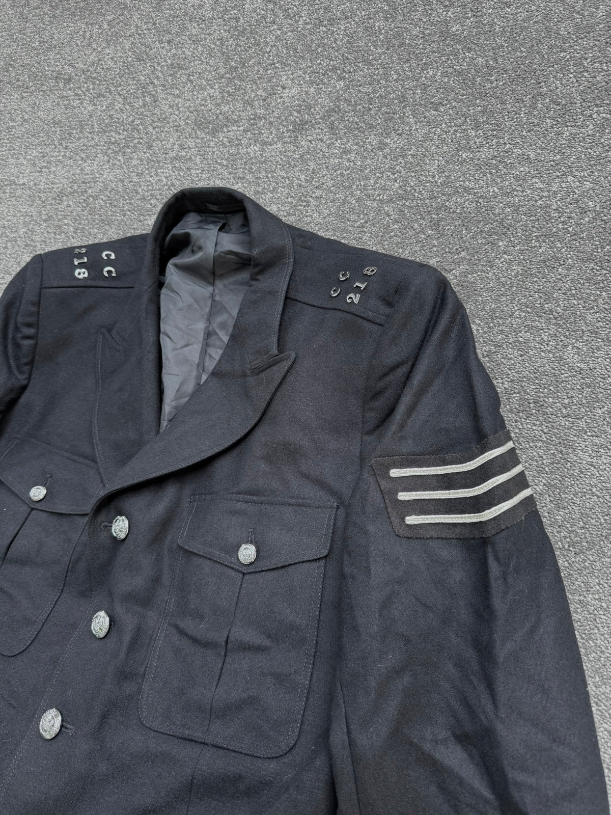 Ex Met Police Sergeant Men's Dress Tunic 45" Chest Fancy Dress Theatre Collector