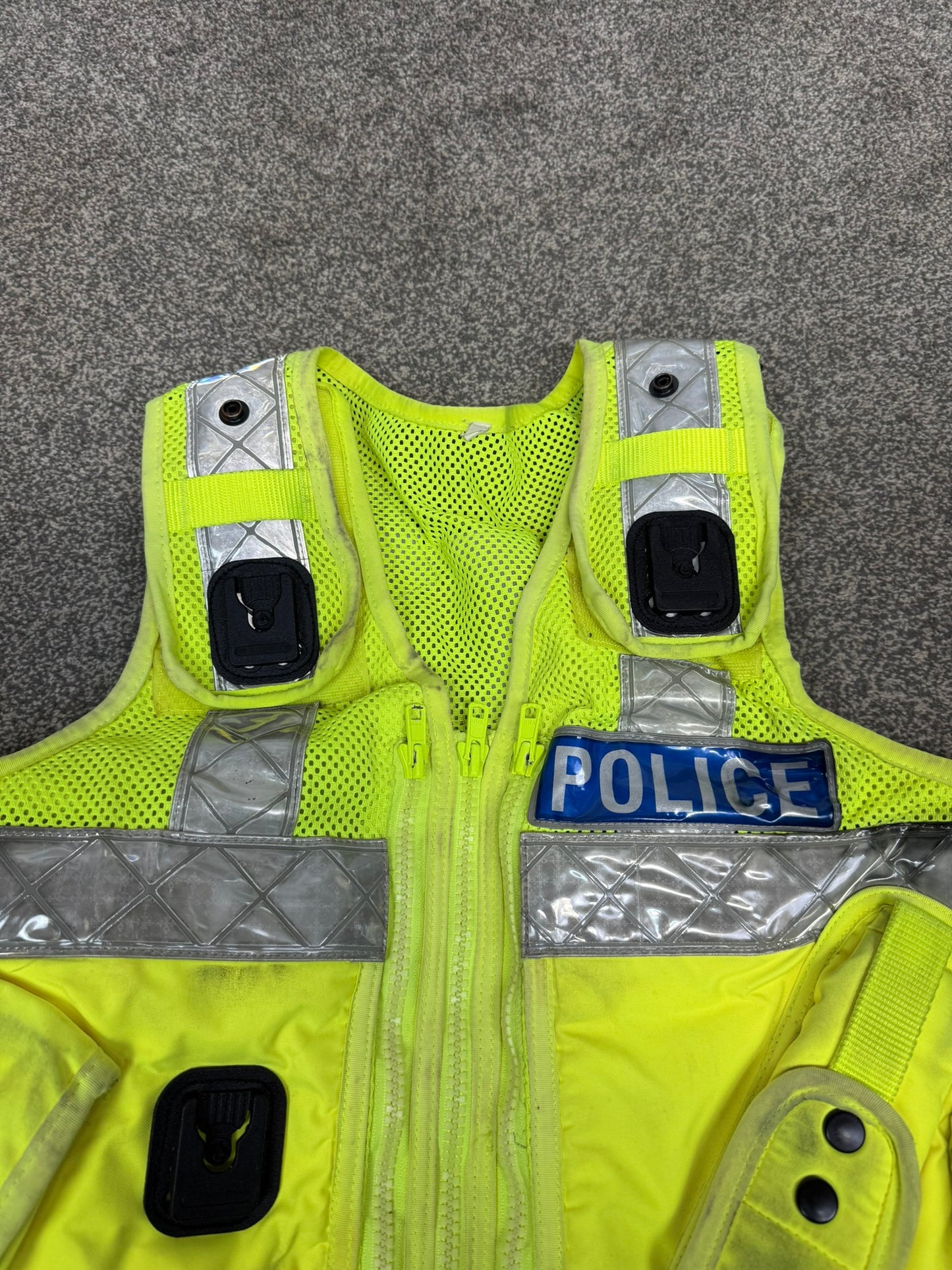 Ex Police Arktis Hi Vis Utility Tac Vest BADGED Small Patrol Equipment Vest TV Film Display