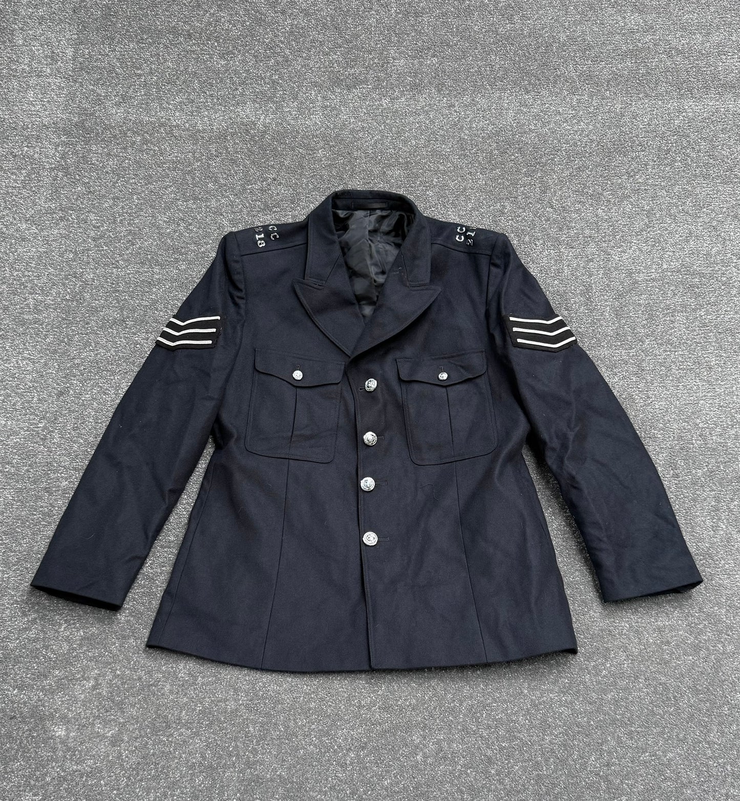 Ex Met Police Sergeant Men's Dress Tunic 44" Chest Fancy Dress Theatre Collector