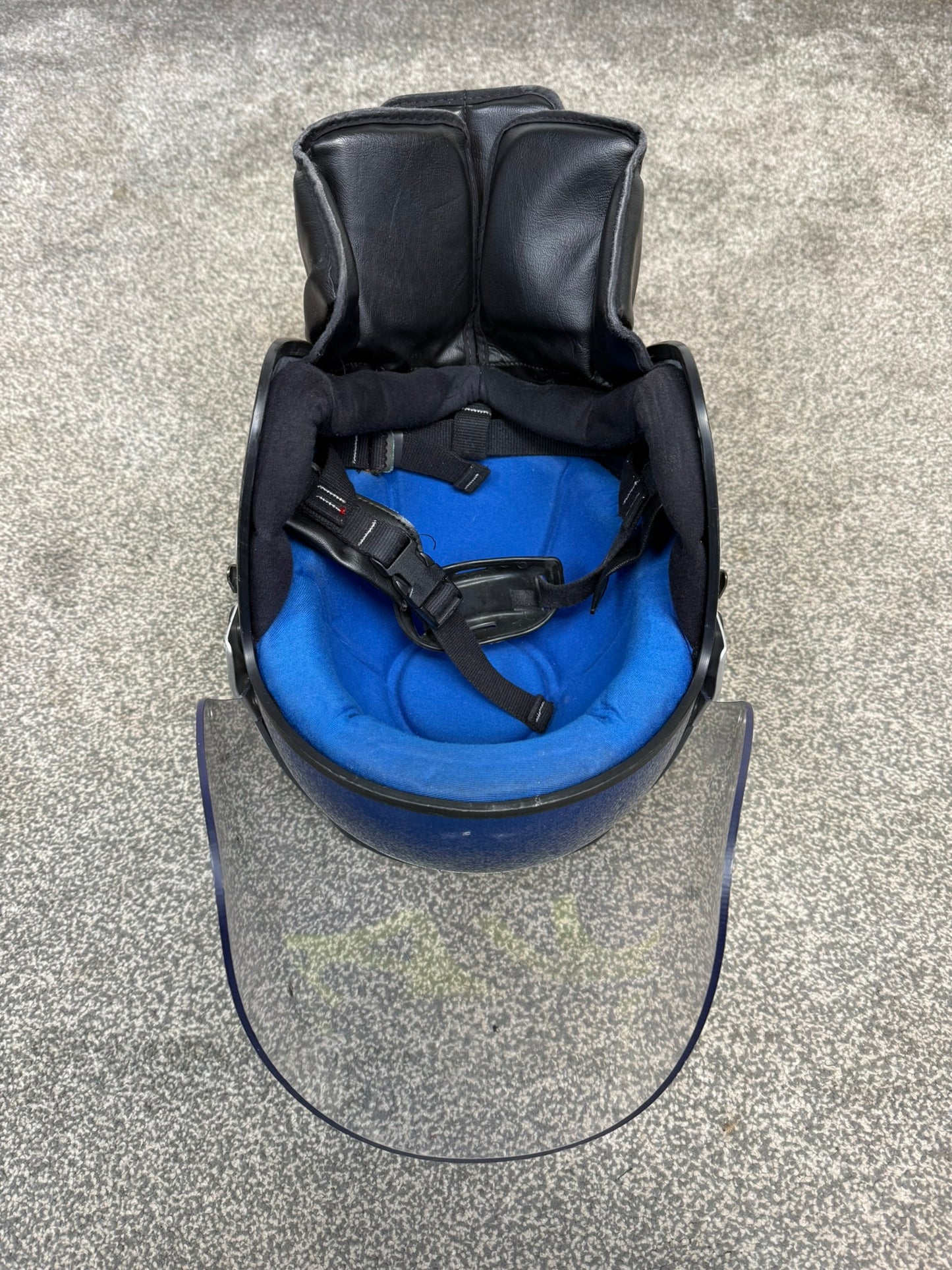 Ex Police Argus Riot Helmet Badged Display Airsoft Paintball 60-61cm