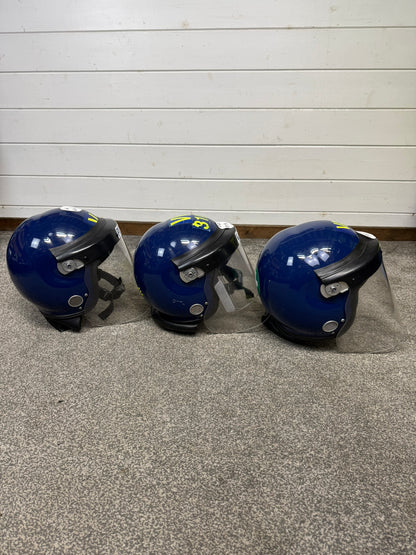 Ex Police Riot Helmet Public Order Badged Collectable Display Airsoft