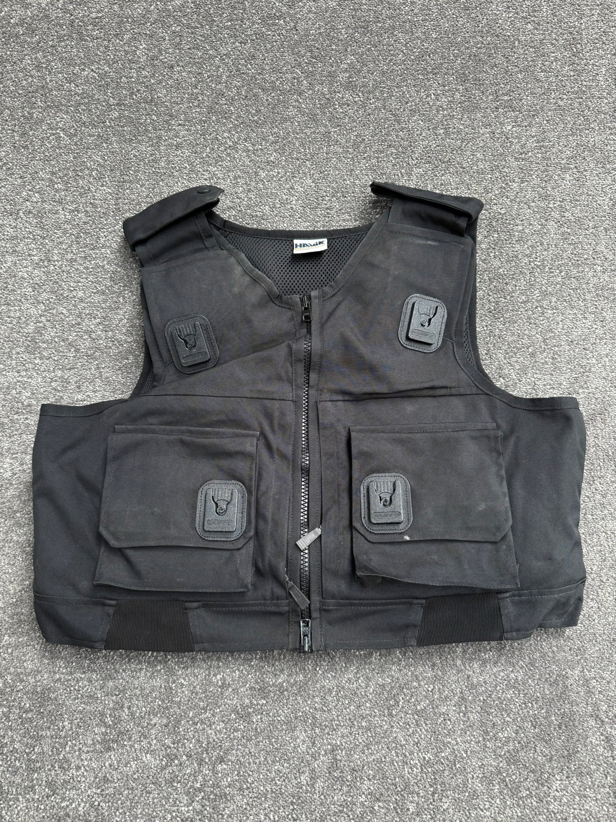 Ex Police Hawk Body Armour Stab Vest LARGE Anti Stab & Ballistic HG1A & KR1