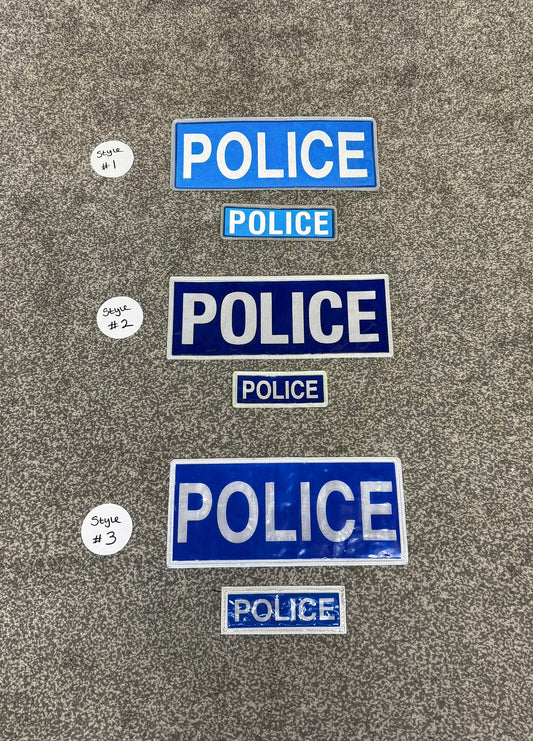 Genuine Ex POLICE Badge Set Film TV Uniform Collector