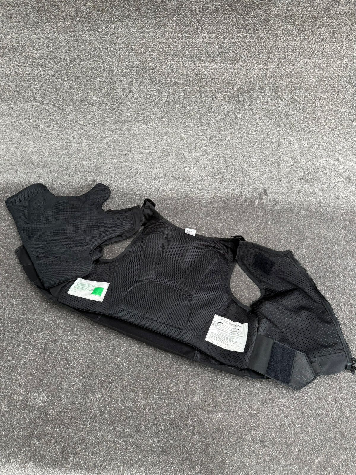 Ex Police Hawk Body Armour Stab Vest LARGE Anti Stab & Ballistic HG1A & KR1