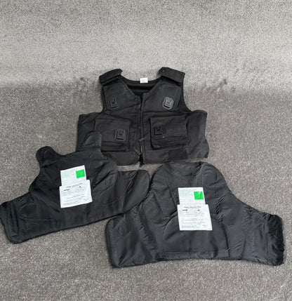 Ex Police Hawk Body Armour Stab Vest LARGE Anti Stab & Ballistic HG1A & KR1