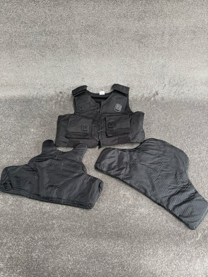 Ex Police Hawk Body Armour Stab Vest LARGE Anti Stab & Ballistic HG1A & KR1