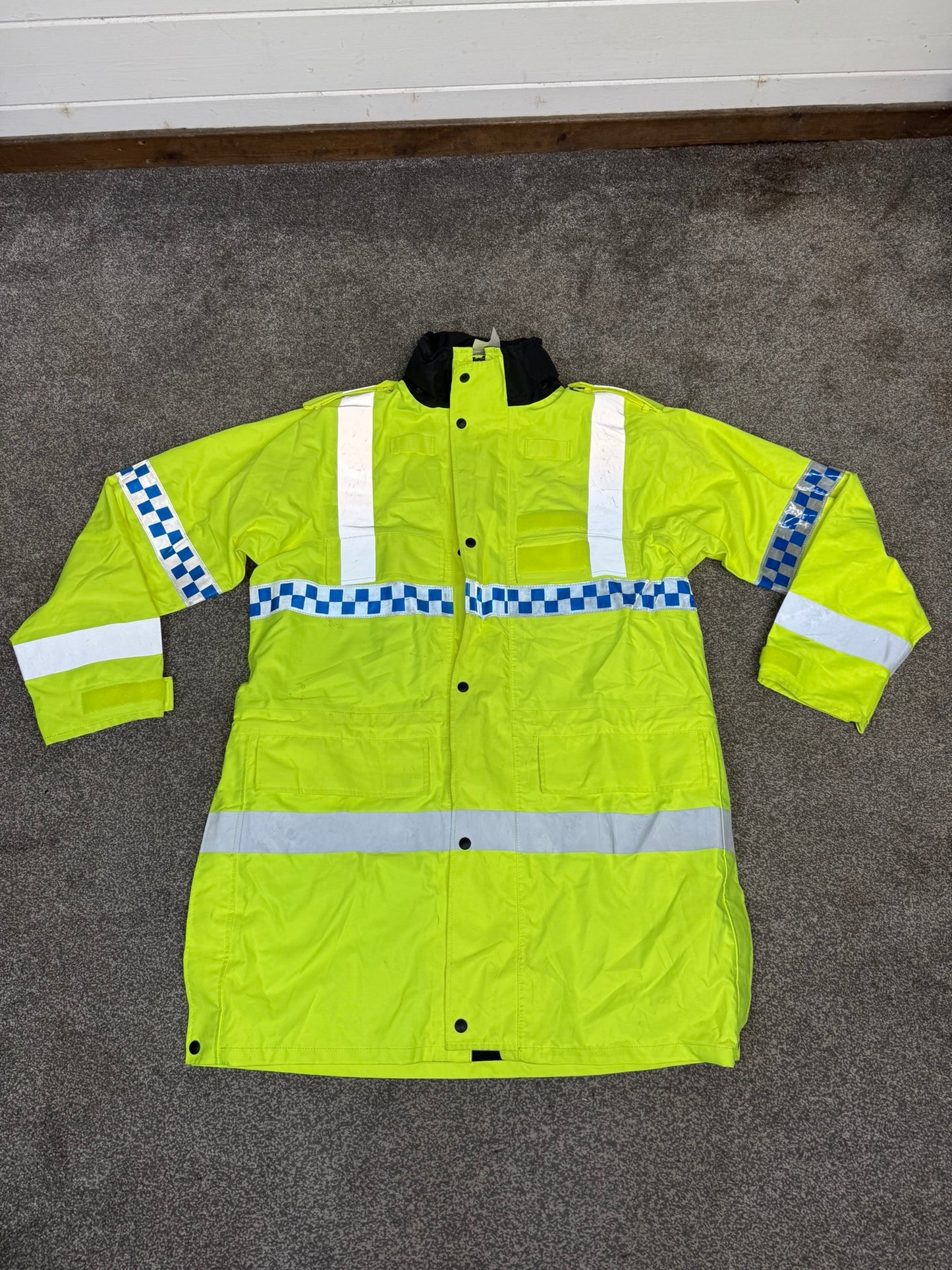 5x Ex Police Hi-Vis Waterproof Jacket Coat Job Lot Mixed Bundle Security Recovery Dog Walking