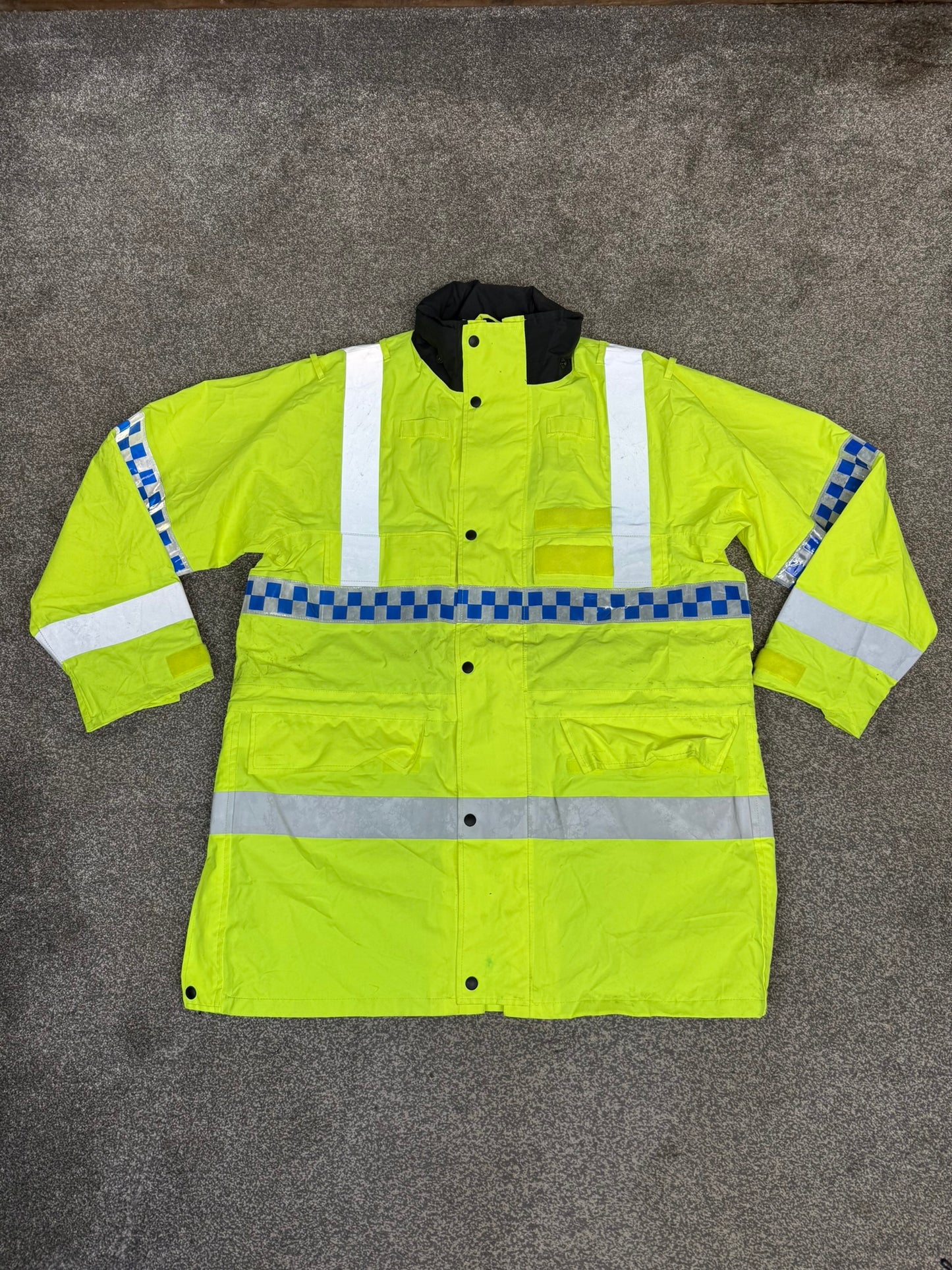 5x Ex Police Hi-Vis Waterproof Jacket Coat Job Lot Mixed Bundle Security Recovery Dog Walking