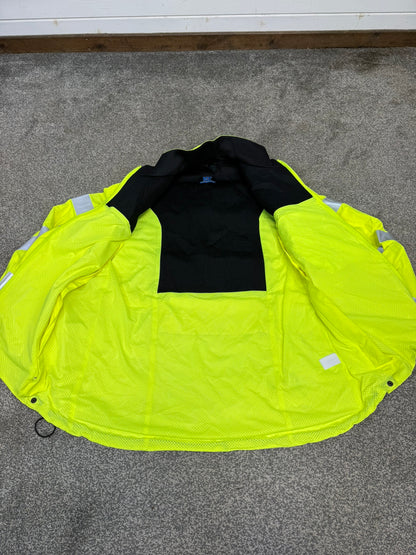 Ex Police Hi Vis Cycling Jacket MEDIUM Cyclist Waterproof Coat Security Events