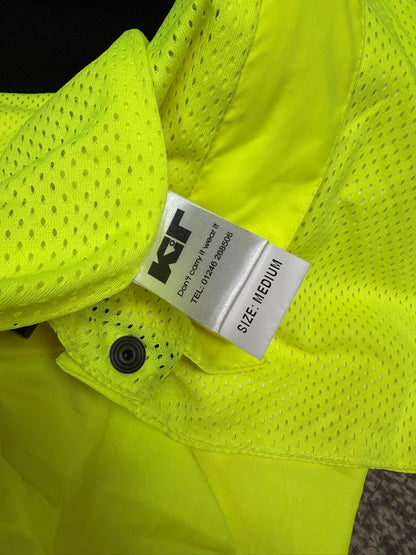 Ex Police Hi Vis Cycling Jacket MEDIUM Cyclist Waterproof Coat Security Events