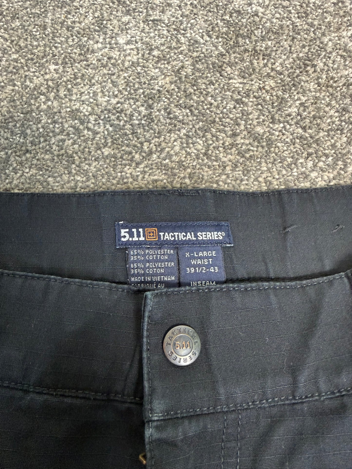 5.11 Tactical TDU Ripstop Trousers Men's XL Combat Cargo Security Uniform Work