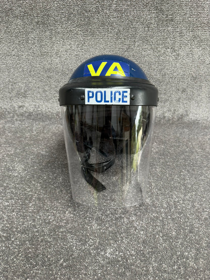 Ex Police Riot Helmet Guardian Mk2 58-59cm Collectable Display Airsoft Paintball