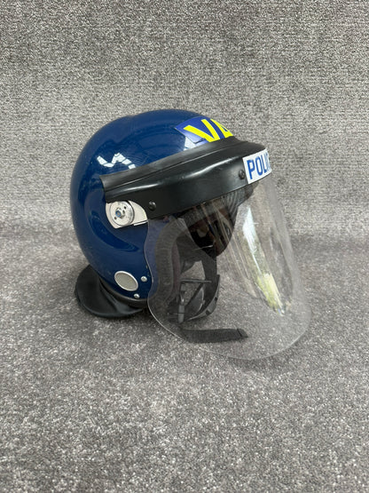 Ex Police Riot Helmet Guardian Mk2 58-59cm Collectable Display Airsoft Paintball