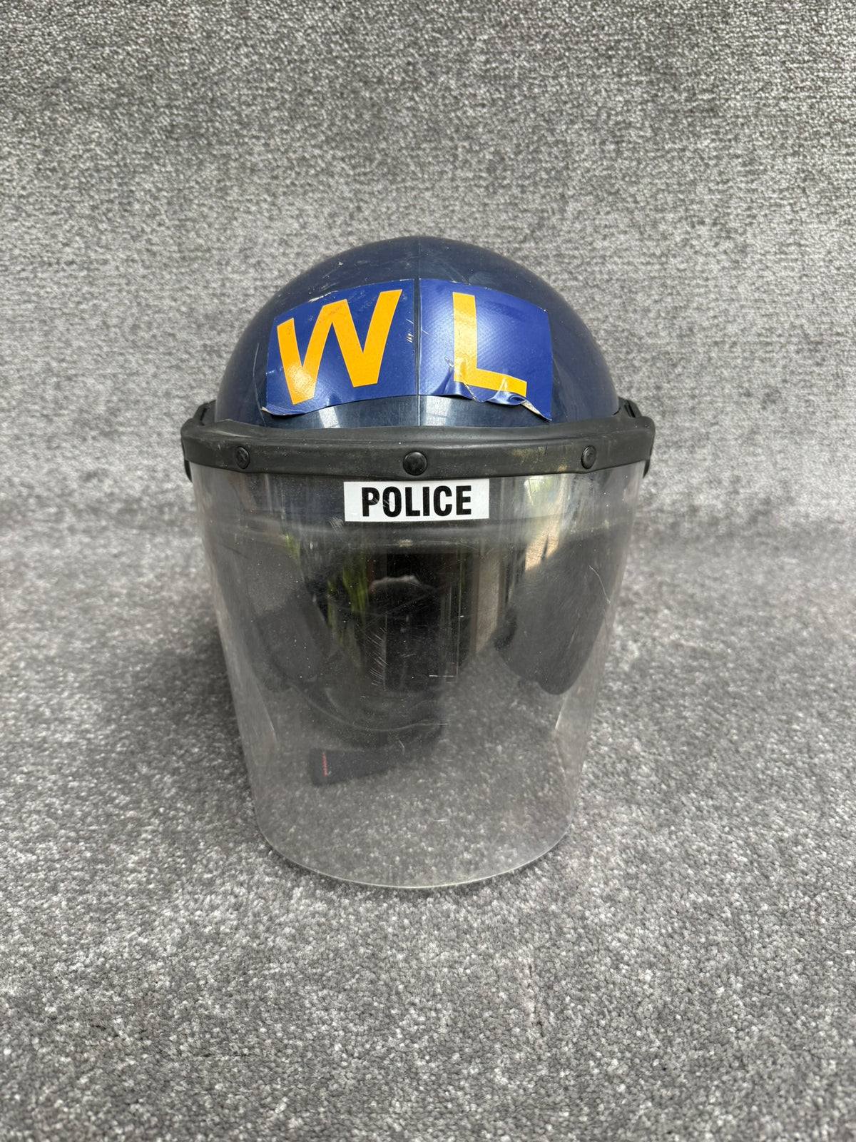 Ex Police Riot Helmet Argus 017T 56-57cm Collectable Display Airsoft Paintball