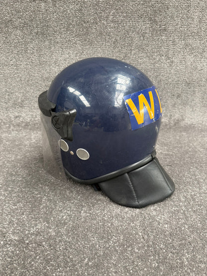 Ex Police Riot Helmet Argus 017T 56-57cm Collectable Display Airsoft Paintball
