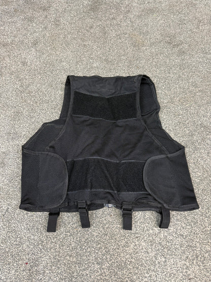 Ex Police Niton Tactical Black Utility Vest Security Patrol Airsoft - Small