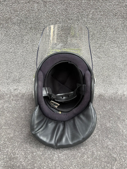 Ex Police Riot Helmet MLA Defender 58-59cm Collectable Display Airsoft Paintball