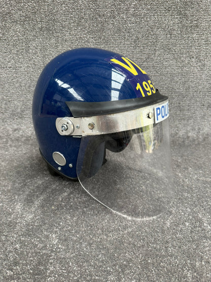 Ex Police Riot Helmet MLA Defender 60-61cm Collectable Display Airsoft Paintball
