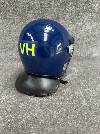 Ex Police Riot Helmet MLA Defender 58-59cm Collectable Display Airsoft Paintball