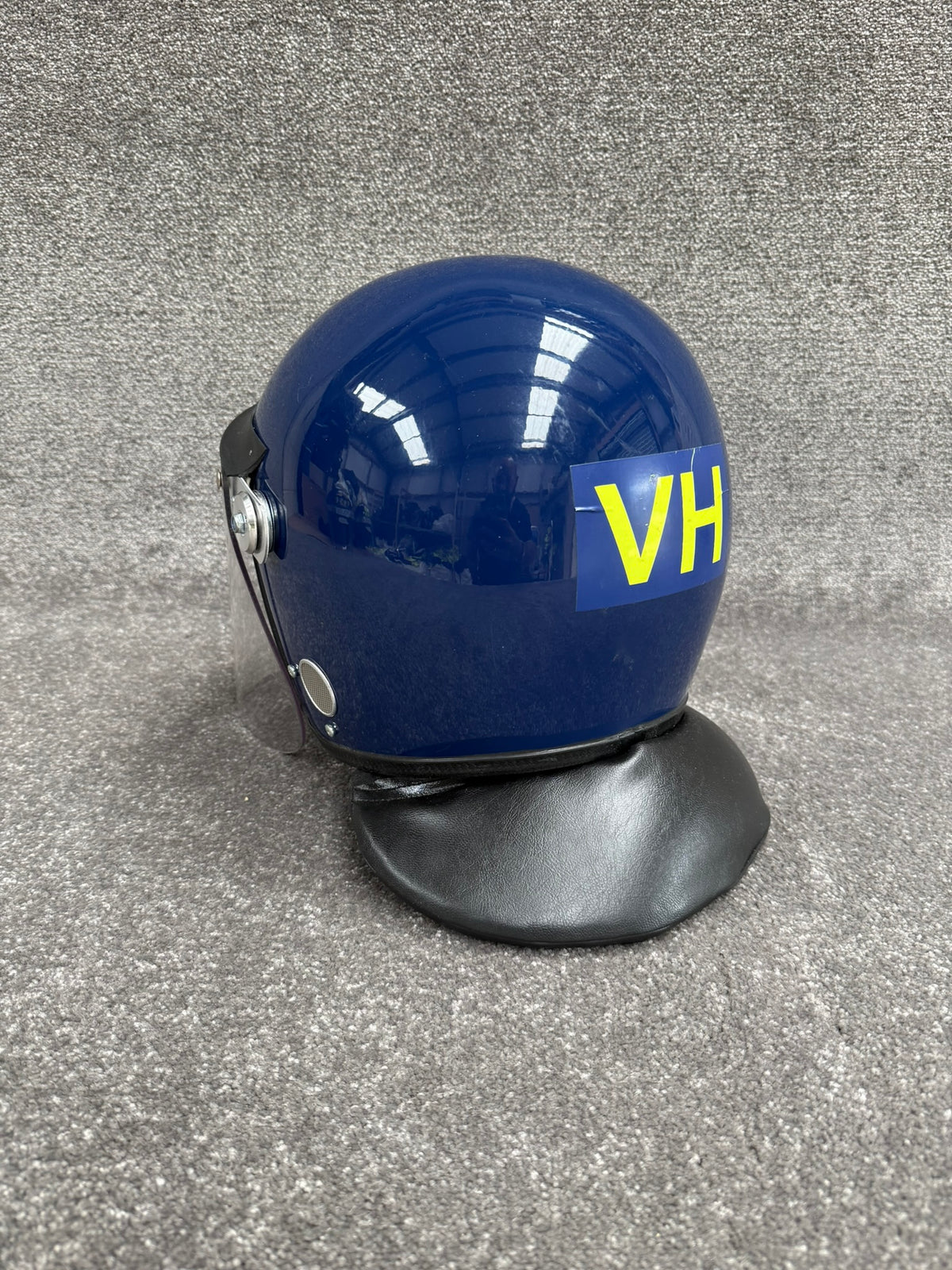Ex Police Riot Helmet MLA Defender 58-59cm Collectable Display Airsoft Paintball