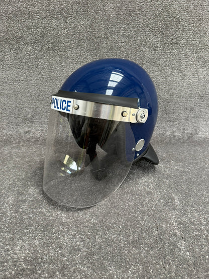 Ex Police Riot Helmet MLA Defender 58-59cm Collectable Display Airsoft Paintball