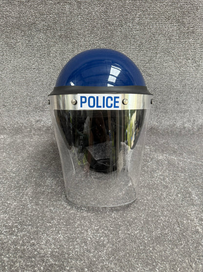 Ex Police Riot Helmet MLA Defender 58-59cm Collectable Display Airsoft Paintball