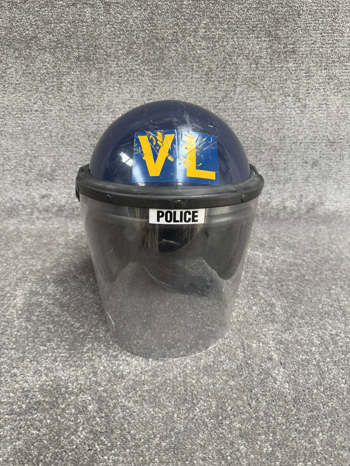 Ex Police Riot Helmet Argus 017T 60-61cm Collectable Display Airsoft Paintball