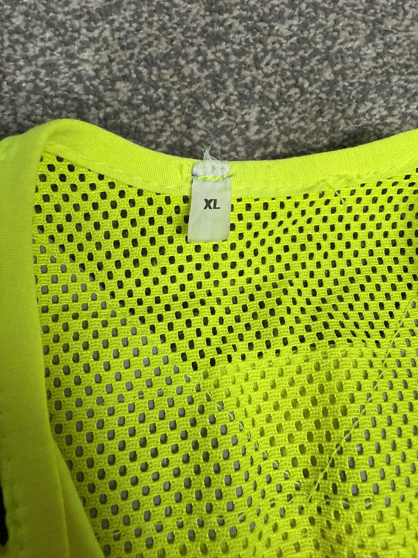 Ex Police Hi Vis Utility Vest Security Patrol Equipment Vest Marshall VGC - X LARGE