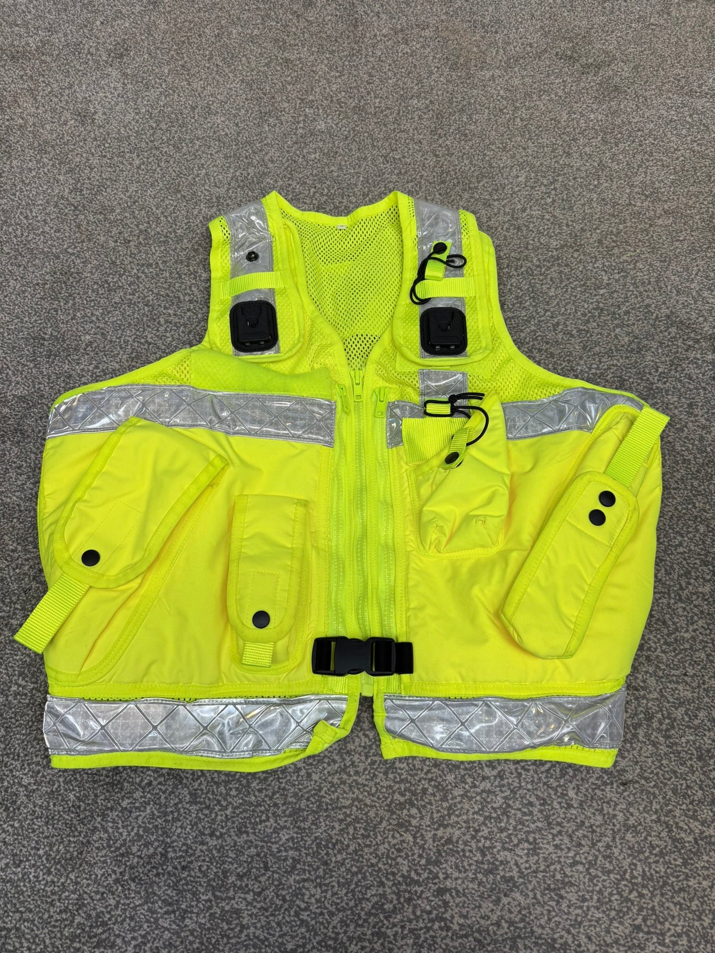 Ex Police Hi Vis Arktis Utility Vest Security Patrol Equipment Vest Marshall VGC - MEDIUM