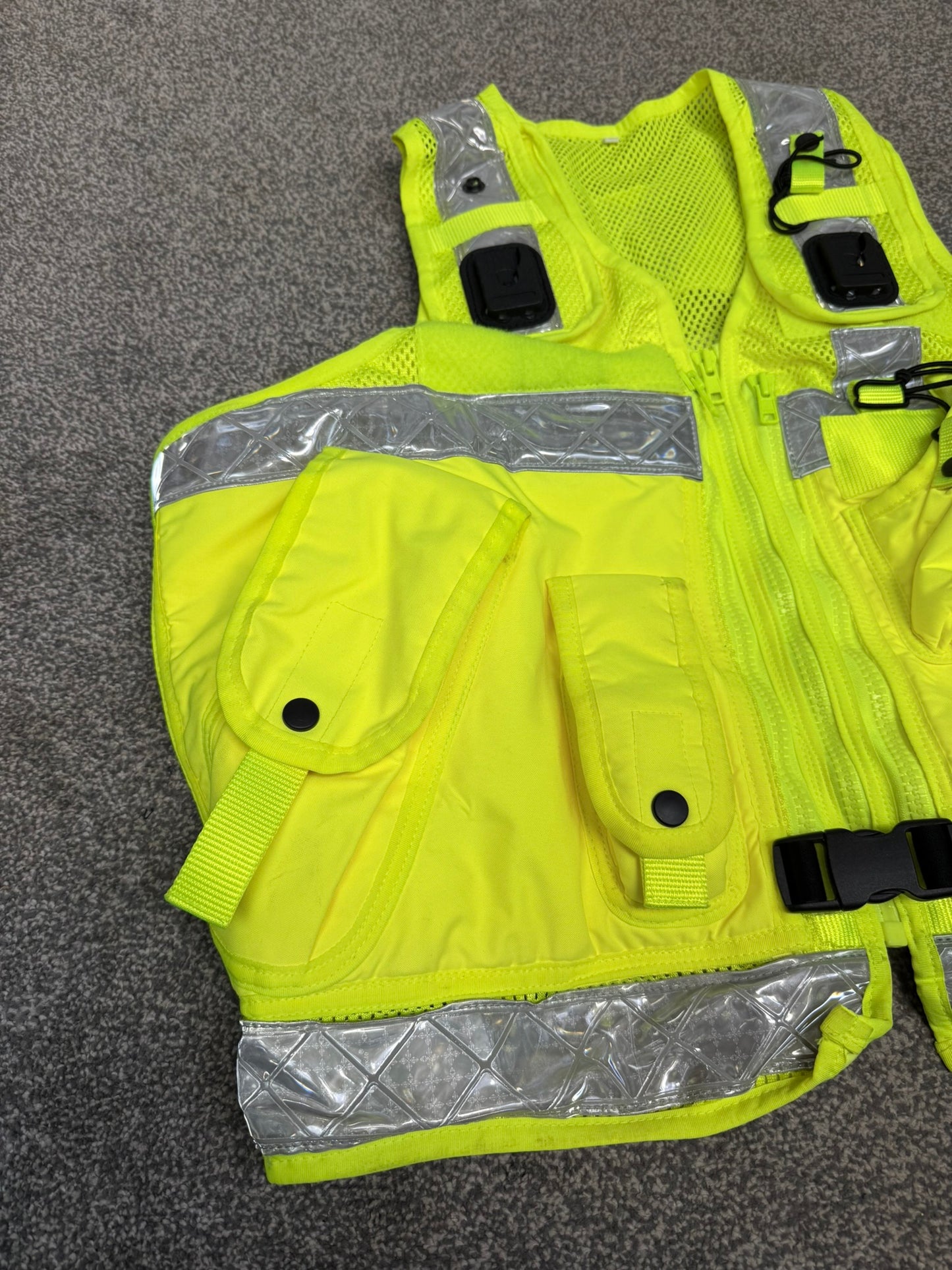 Ex Police Hi Vis Arktis Utility Vest Security Patrol Equipment Vest Marshall VGC - MEDIUM