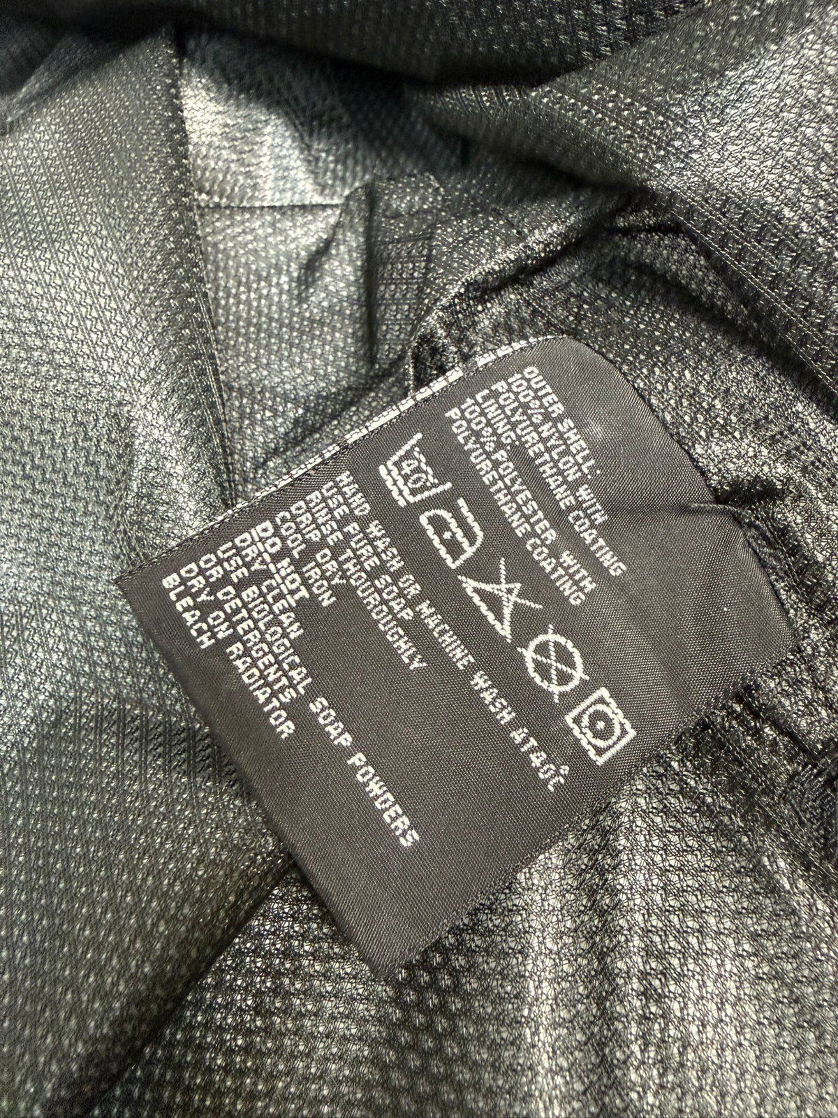 Ex Police Keela Black Dual Protection Waterproof Jacket LARGE Security Hiking Coat
